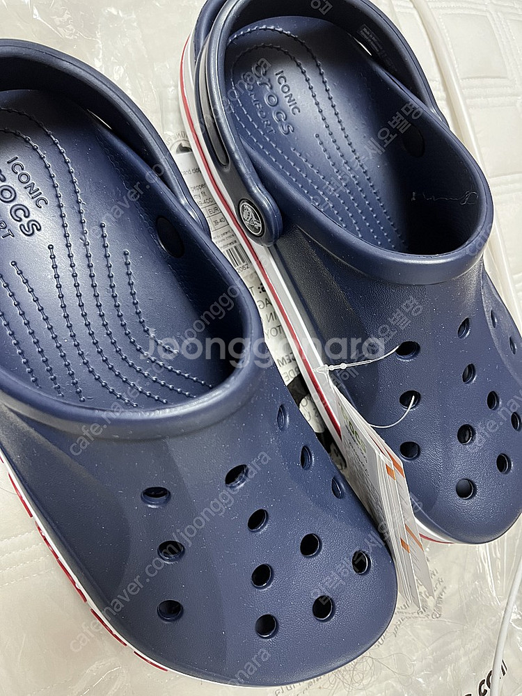 크록스 바야밴드 네이비 260--0