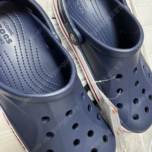 크록스 바야밴드 네이비 260