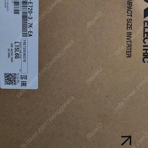 미쓰비시 인버터(FR-E720-3.7K-EA)미사용품 판매(예약품)