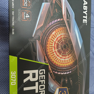 기가바이트 RTX3070 LHR Gaming OC