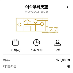 이속우화 천공 7/29 19시30분 양도