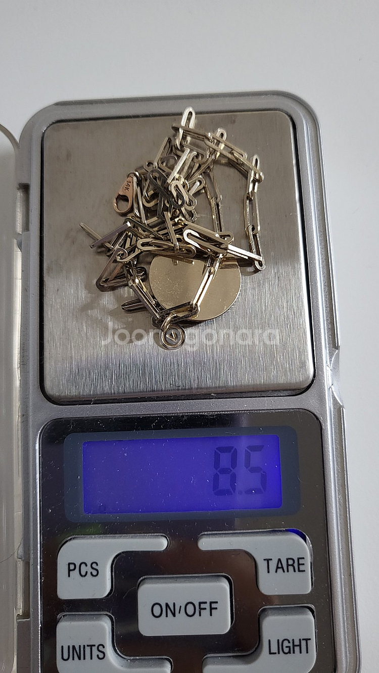 14k 코인목걸이--3