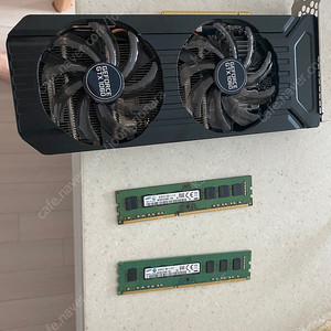 Gtx 1060 3기가 그래픽카드, 램 ddr3 8기기 2개 팝니다