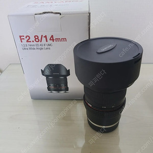 삼양 수동 14mm f2.8 MF (소니 E 마운트) 판매합니다