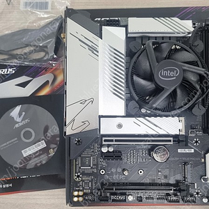 i5-11400f + DDR4 8GB-2EA + 기가바이트 B560M AORUS PRO AX