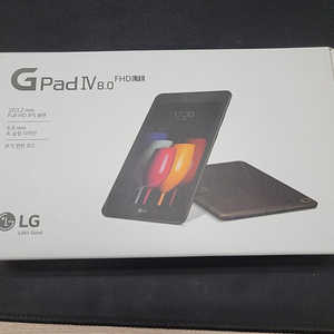 부산 LG지패드 블랙브라운 미개봉 풀박스 LTE+WIFI모델 P530 Gpad