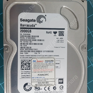 Seagate ST2000DM001 [부품용] PCB,헤드교체용