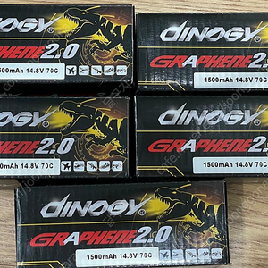 다이노지 그래핀2.0 배터리 graphene 1500mAh 70c 5개 5만원 fpv 드론용 배터리