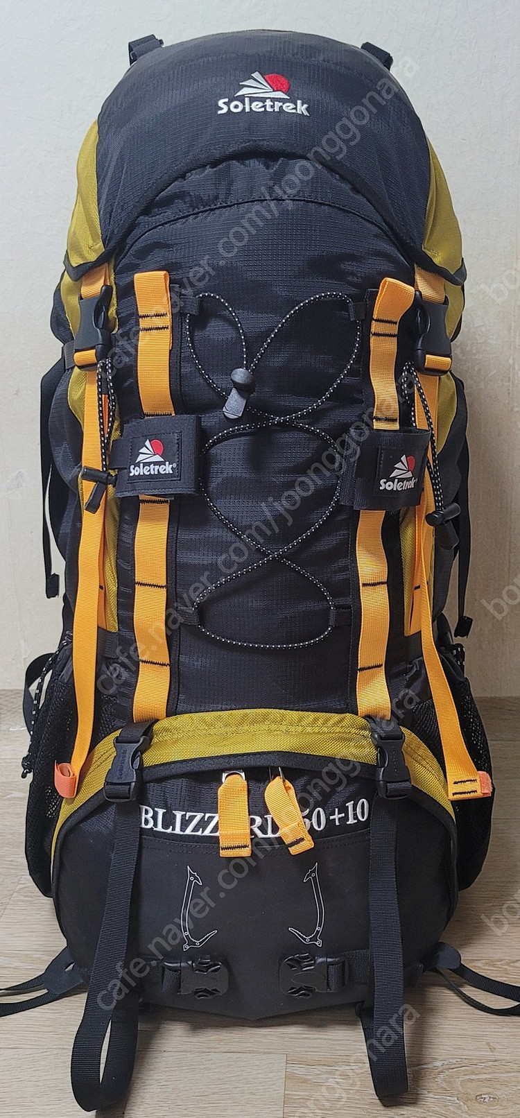 [미사용] 솔트렉 Soletrek 50+10 비박등산배낭 여행캠핑백팩 이미지