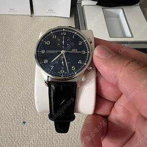 IWC 크로노그래프 청판