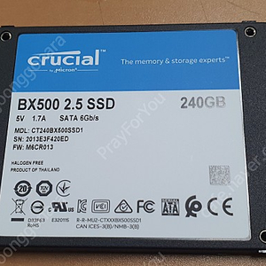 SSD 240gb, 노트북램 삼성 ddr3 4g 저전력 판매합니다.