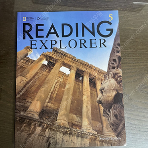 reading explorer 2nd 새책 판매합니다.