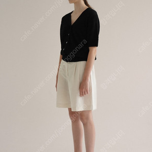 낫띵리튼 Nothing Written Linen short sleeve cardigan