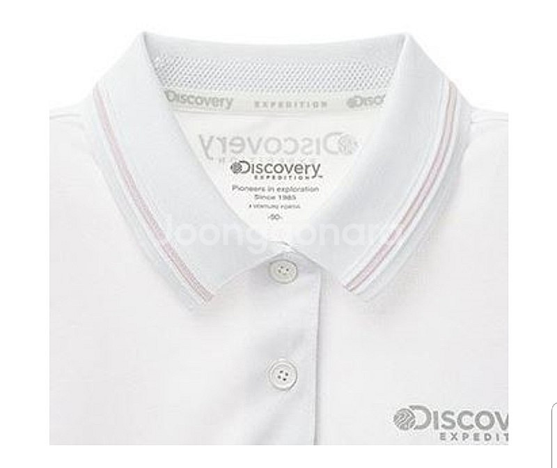 [새상품]디스커버리 여성 3단배색 폴로티셔츠(가격인하)--3