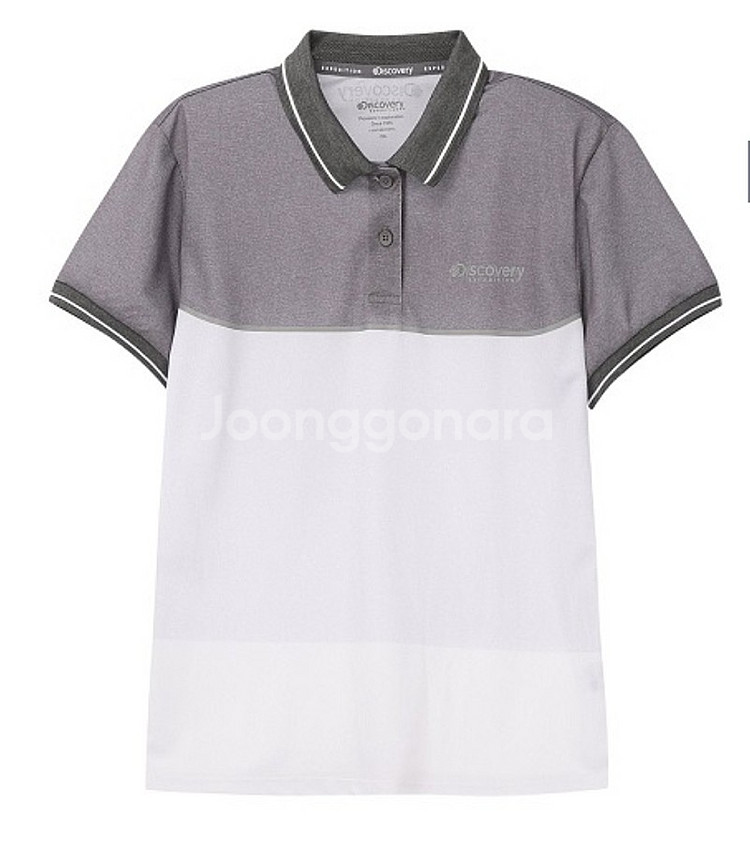 [새상품]디스커버리 여성 3단배색 폴로티셔츠(가격인하)--5