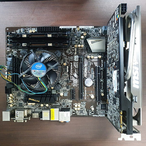 i7-3770k+삼성8x2 16g램+msi gtx660+ssd250