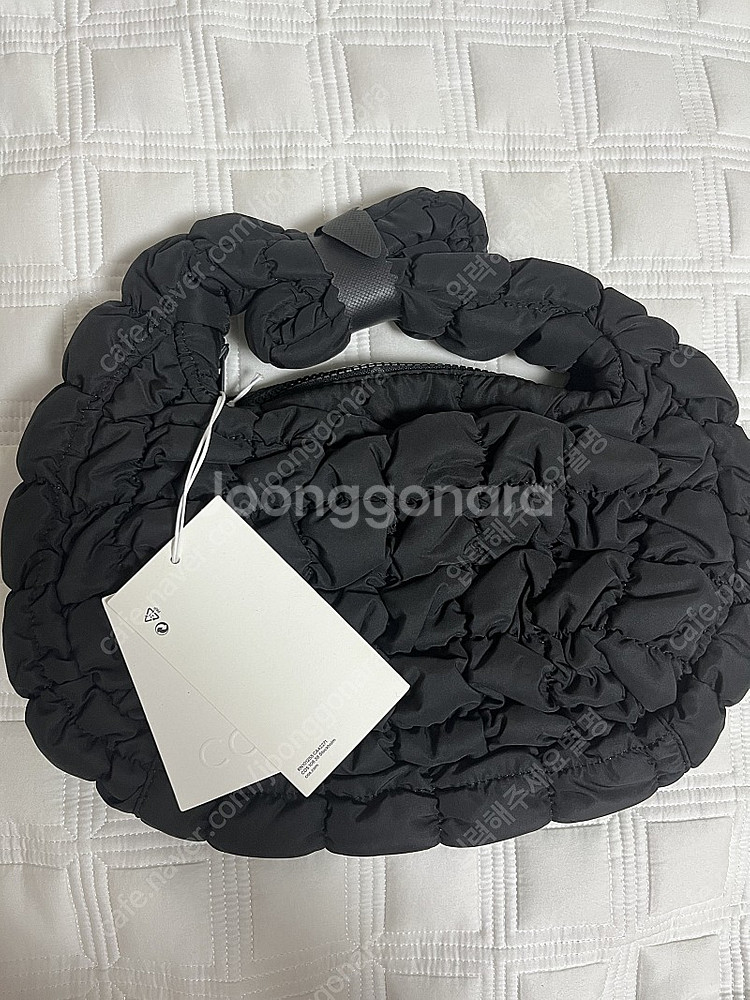 코스 퀼티드 미니백 블랙--0