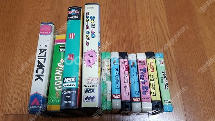 재믹스 게임팩5개 (곽팩1+알팩4) = 개당6만원~--0