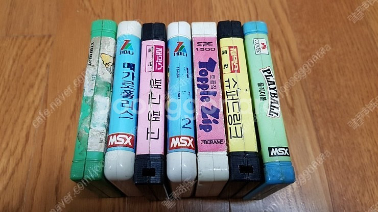 재믹스 게임팩5개 (곽팩1+알팩4) = 개당6만원~--3