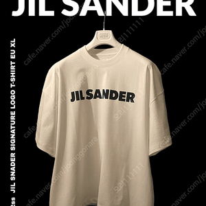 [XL] 질 샌더 JIL SANDER 22ss 시그니처 로고 티셔츠 새상품 (질 샌더 비닐 , 택 포함)