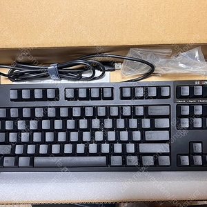 리얼포스 REALFORCE r2 tkl ﻿45g 저소음 apc 윤활 (블랙)