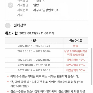 싸이 흠뻑쇼 대구 8.14 스탠딩 라구역 2장