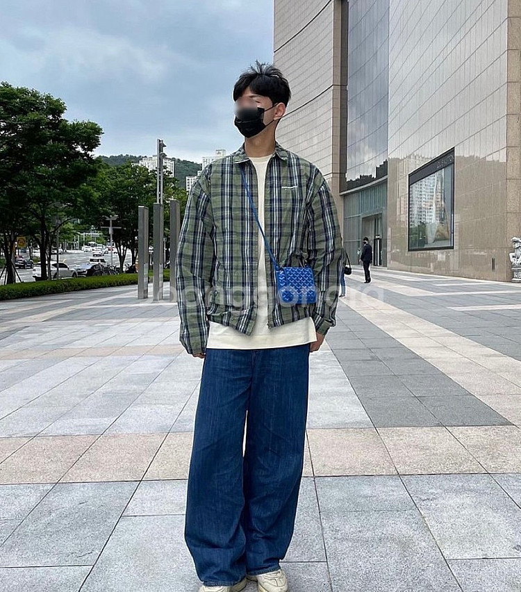 고야드 플뤼메 블루 스페셜컬러--7