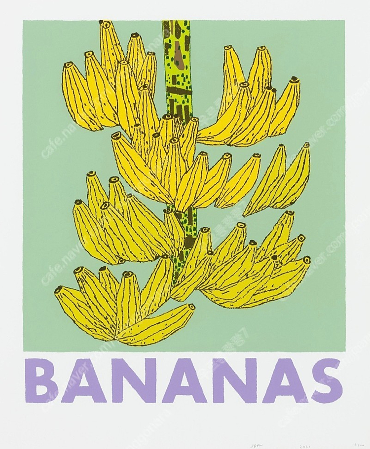 조나스 우드 바나나스 판화 이미지