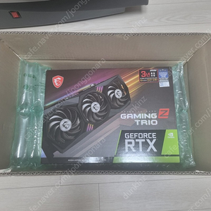 Msi 3080 게이밍z 트리오 트라이프로져2 미개봉 새제품 가격인하 그래픽카드 80만