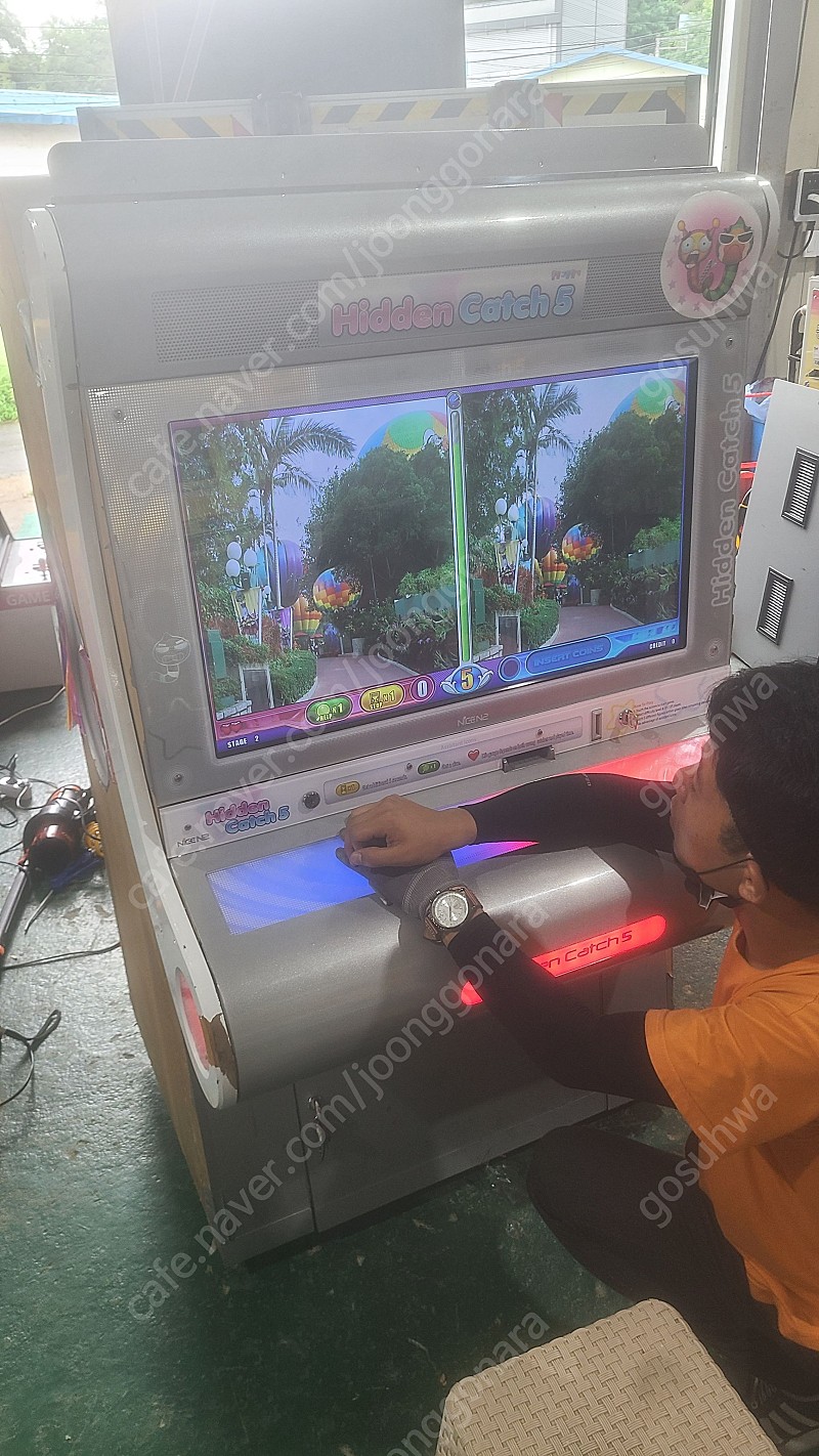 코인노래 히든캐쳐5 오락기 팝니다 | 중고나라 - 안심되는 중고거래