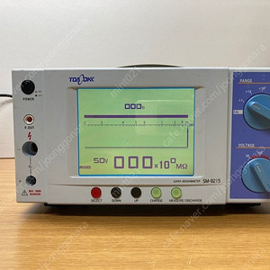 Hioki SM-8215 Ultra Megaohmmeter 메가옴메타