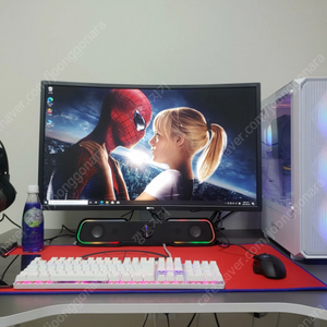 라이젠5900x 3070ti 최고사양 모든작업 모든게임 풀옵션 컴퓨터 + 벤큐32인치 144hz 모니터 풀셋트 본체