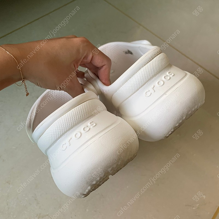 크록스 클래식 크러쉬 클로그 통굽 6cm 이미지