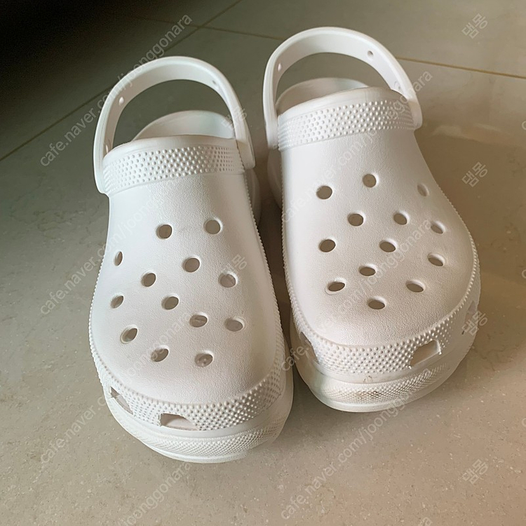 크록스 클래식 크러쉬 클로그 통굽 6cm 이미지