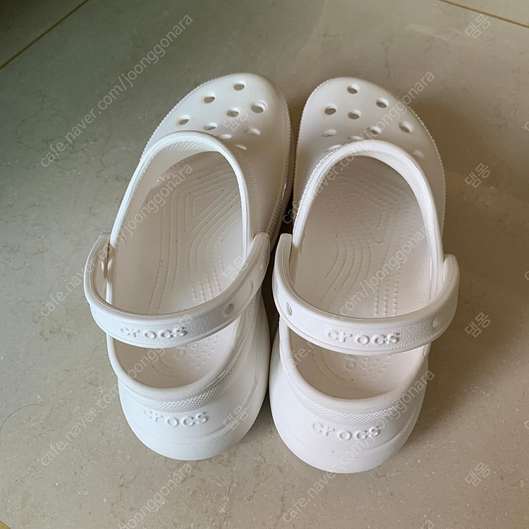 크록스 클래식 크러쉬 클로그 통굽 6cm 이미지