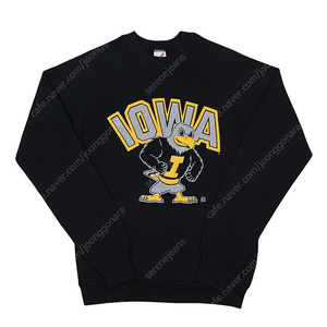 [M] 1980s USA Jerzees Iowa Univ. Sweatshirt 저지스 스웻셔츠 맨투맨 미제 미국생산 80년대 빈티지 아이오와 대학교