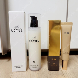 한율 골드 리프팅 링클세럼 40ml. 더퓨어로터스 제주 연꽃잎 에센스