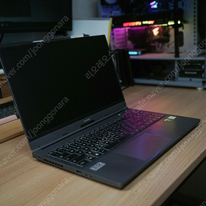 (개인) 한성 tfg256xg 판매합니다 (i7-10875h, RTX2060, 32gb, ssd 1tb-삼성, 1.7kg) 판매사진