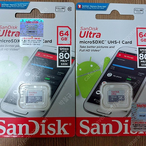 샌디스크 Micro SD 64GB 팝니다