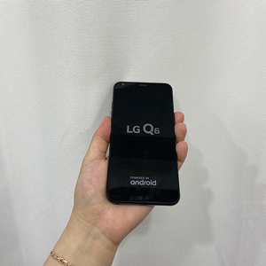 81363 LG Q6 블랙 32GB 정상해지 공기계 팝니다 5만원