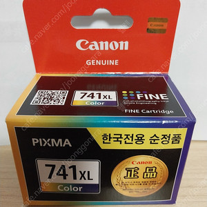 캐논 프린터 잉크 PIXMA 741XL color (정품 새상품)