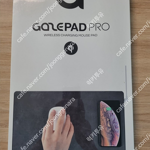 GAZEPAD PRO 게이즈패드프로 무선충전 마우스패드 브라운색상 새상품