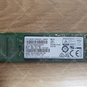 [삼성전자] M871a M.2 SSD 128GB | HDD/SSD/ODD | 중고나라