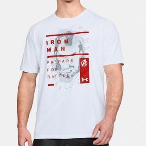 언더아머 마블(아이언맨) 티셔츠