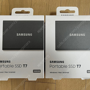 삼성 외장 ssd T7 500gb판매 (수원, 인천)