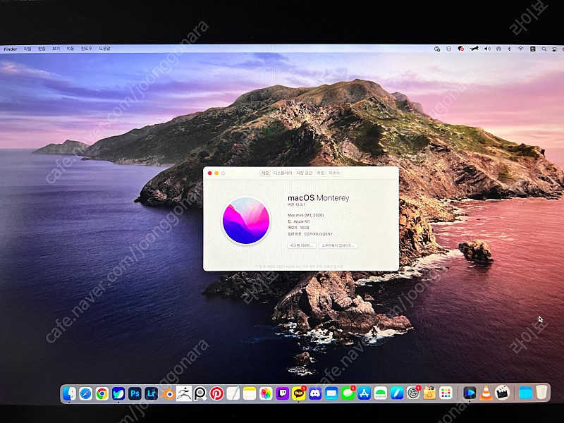 M1 맥미니 16G 256GB--1