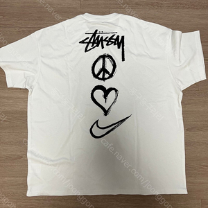 (새상품) [ XXL ] 나이키 X 스투시 NRG RA 반팔 티셔츠 나투시 반팔 ﻿Nike x Stussy NRG RA T-Shirt Summit White