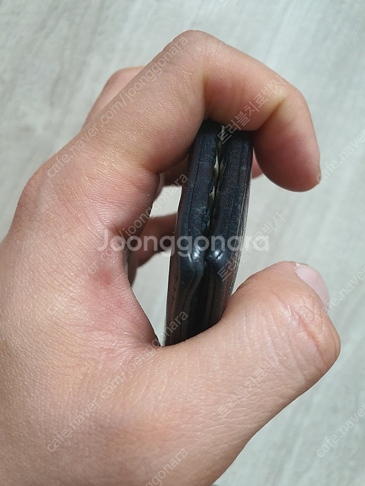 정품 페라가모 남자 반지갑--8