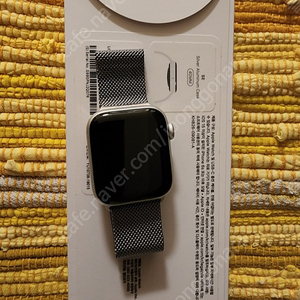 애플워치 apple watch se 40mm 셀룰러 & 애플케어플러스 1년이상 남음 정품스트랩