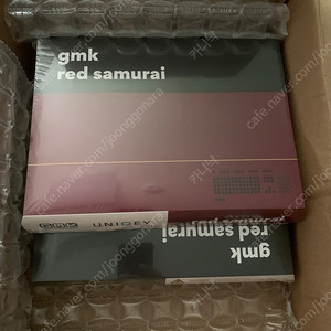 GMK Red Samurai 레드 사무라이 키캡 세트 TKL 미개봉